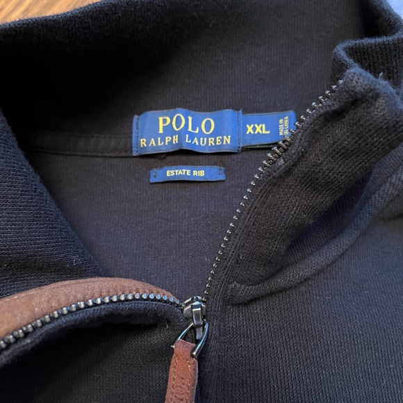 Mens Polo Ralph Lauren 1/4 premium sweater - Picture 4 of 5